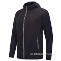 Hoodie de jaqueta esportiva masculina e fina barata